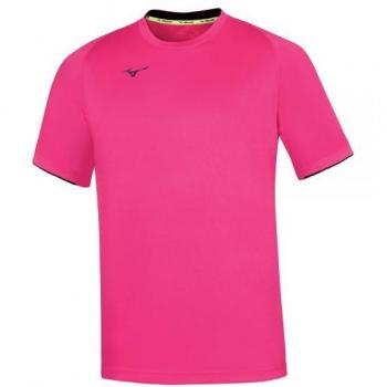 Camiseta corta Mizuno Core Padel hombre rosa