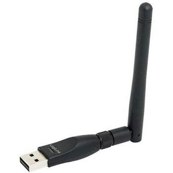 Adaptador WLAN LogiLink 150Mbit USB 2.0 con Antena Desmontable