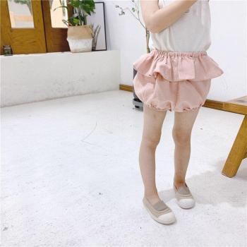 Casual Ruffle Lace Shorts for Toddler Girls