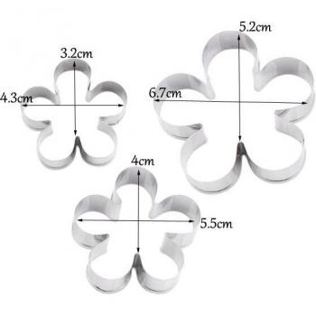 Cherry Plum Petal Silicone Mould for Cake and Chocolate Decoration CS367