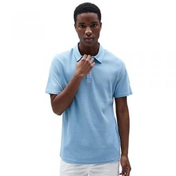 Koton Herren T-Shirt mit Polokragen und kurzen Ärmeln