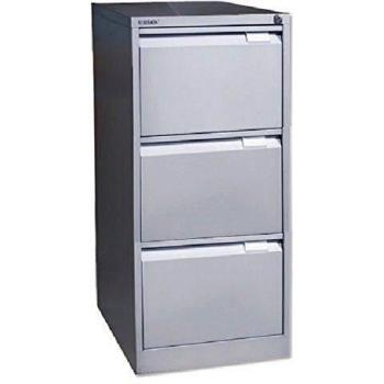 Bisley 3D Filing Cabinet Lock Grey Flush BS3E