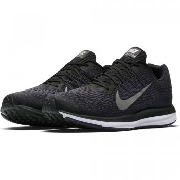 NIKE Zoom Winflo 5, Scarpe Running Uomo, (Black/Mtlc Pewter/Gridiron/Light Carbon 005), 45.5 EU