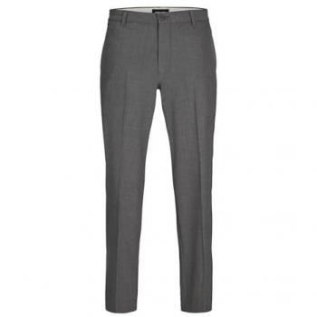 JACK & JONES Herren Chinohose 'KARL BANKS' Lockerer Schnitt Dunkelgrau Größe 29/32
