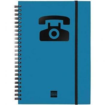 Recueil des Nombres Téléphoniques A5 Spirale Bleu – Edition Originale