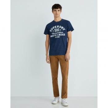 Trousers chinos superdry oficiales de corte estrecho