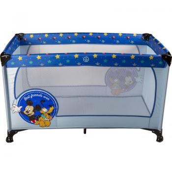 Mickey Mouse Portable Baby Cot CZ10607 120 x 65 x 76 cm Blue