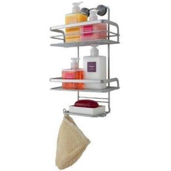 Jabonera Ducha Metaltex Serie VIVA Plateada