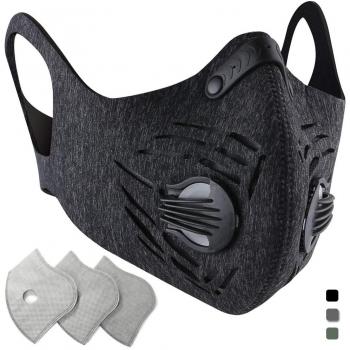 Masque de Protection Base Camp avec Bande Hook & Loop et 3 Filtres