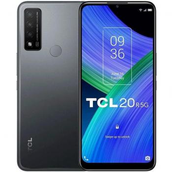 TELEFONO MOVIL SMARTPHONE TCL 20R 5G GRANITE GREY  6.52 / 64GB ROM/ 4GB RAM/ 13+2+2 Mpx
