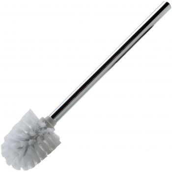 Sanixa® Universal WC-Bürstenkopf – Weißer, rostfreier Edelstahl, 40 cm