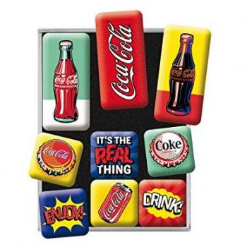Pop Art Magneet Set Coca Cola