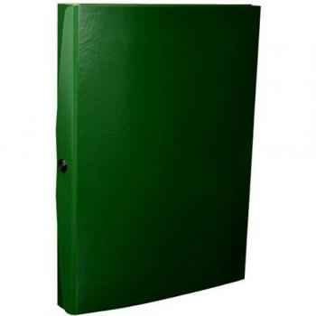 Cartella Portaprogetti Verde Dorso 4 cm Chiusura a Bottone confezione 5 pezzi Esselte C2418
