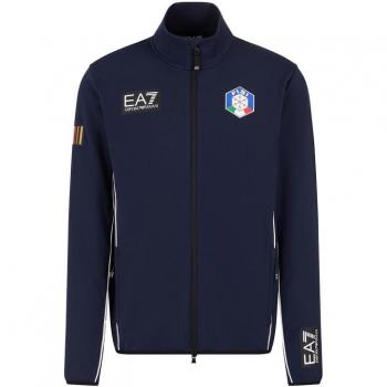 Felpa Emporio Armani Fisi Collection Softshell EA7 S Blu Fisi