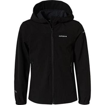 Icepeak Black Giacca Softshell Kobryn 6-7 Anni