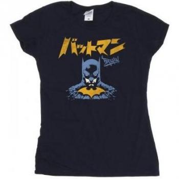 Women's Black Batman Stare Top