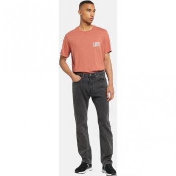 Levi’s Jeans 505 Regular Fit Fly on the Wall 38 in nero denim
