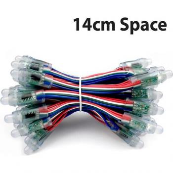 Module de lumière Hontiey 50pcs LED Pixel 12mm WS2811 IC RGB 5V