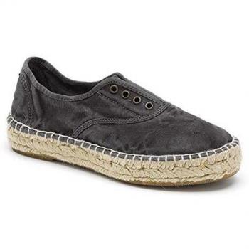 Stile Old Zen 687E – Tappeto di Esparto Femminile Nera