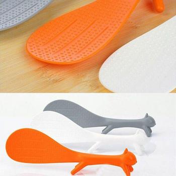 Cucharón Creativo de Ardilla para Arroz, 3 Colores