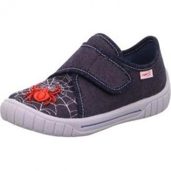 Pantofola Bill blu con suola antiscivolo