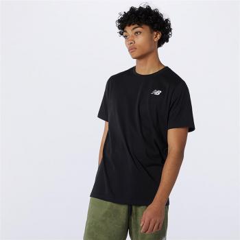 Camiseta New Balance Heathertech S Negra para Hombre