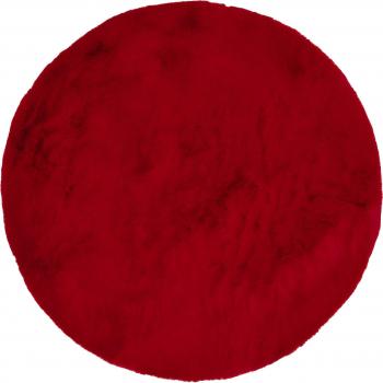 OCI DIE TEPPICHMARKE Weicher Teppich ROCKY SOFT, rund, Kunstfell