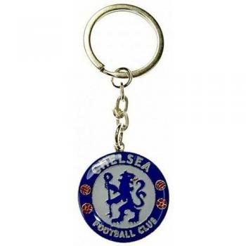 Porte-clés en émail avec blason Chelsea FC