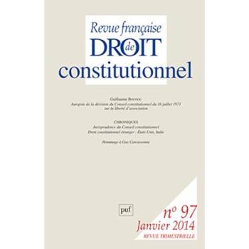 Revue française de droit constitutionnel 2014