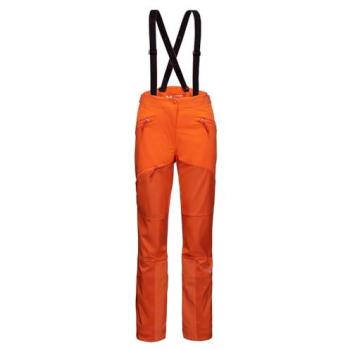 Mammut Softshell-Winterhosen für Frauen – Eiger Nordwand Pro SO, Orange, Größe 42 (Rutschfest)