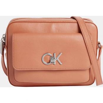 Calvin Klein Handtasche Re-Lock Camera Bag W/Flap K60K611083 Braun 00 female
