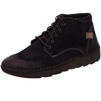 Warm gefütterte Josef Seibel Damen Winterstiefel 55613 Joice 13 Blau (Ocean) EU 36