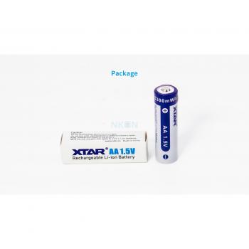 Baterías XTAR AA 1.5V 2200mAh con Protección