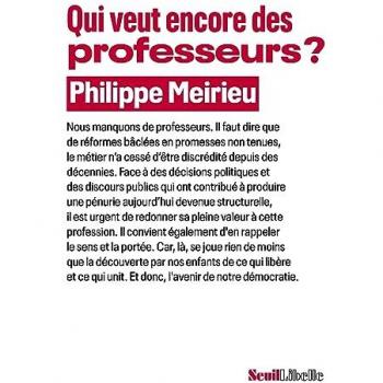 Qui veut encore des professeurs ?