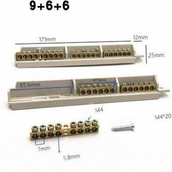 Zero Copper Wiring Terminal Row