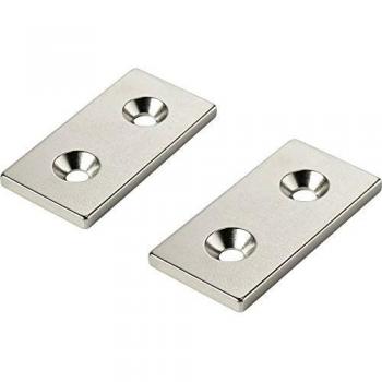 TRU COMPONENTS 40x20x5mm M4 Permanent Magnet