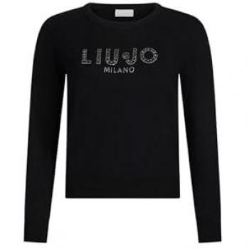 Liu Jo Pullover Grigio-Nero Elegante