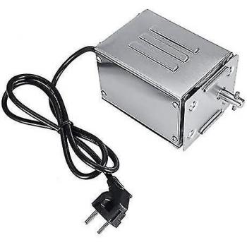 Moteur de Rôtisserie en Acier Inoxydable 50-70kgf pour BBQ (Prise Européenne 220V)