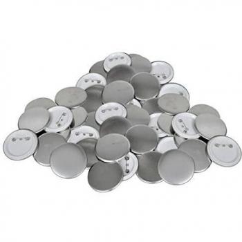 500 pcs Pinback Badge Parts 25 mm