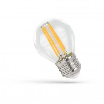 E27 LED Birne 6W 850lm Warmweiß G45 Filament