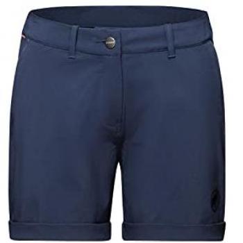 Pantaloni Corti da Escursionismo Mammut Rundbold Roll Cuff Blu Scuro Donna