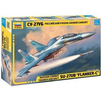 Modello 1:72 Sukhoi Su‑27UB “Flanker‑C” – Zvezda 500787294