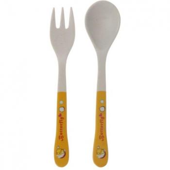 Bamboo Fiber Eco-Friendly Baby Spoon and Fork (2pcs)