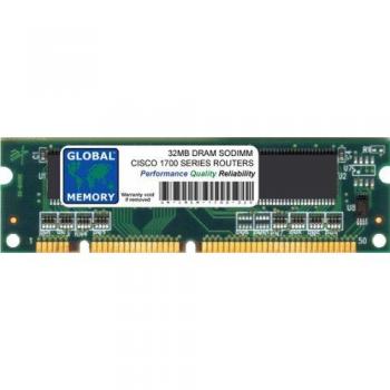 Genuine Cisco 32MB DRAM SODIMM Memory RAM for 1700 Series Routers