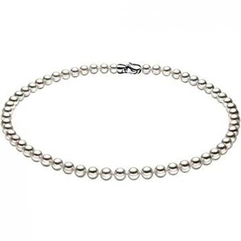 Comete GIOIELLI: Collana de Perlas y Oro Blanco FWQ103