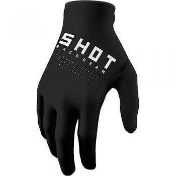 Shot Draw Kinder Motocross Handschuhe Schwarz 8/9 Unisex