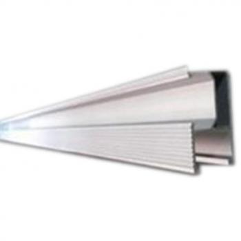Profili in Alluminio per Fissaggio Pannelli Fotovoltaici Lunghezza 120cm (4 pezzi)