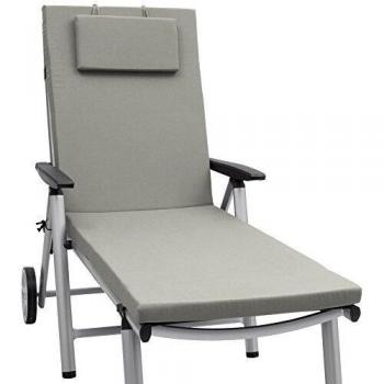 Coussin transat résistant aux UV 200x60x5cm