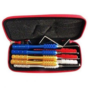 10-Count Locksmith Tool Kit for Kaba Tumbler Locks