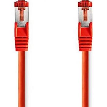 Nedis Rood 1 m Netwerkkabel Cat6 S/FTP